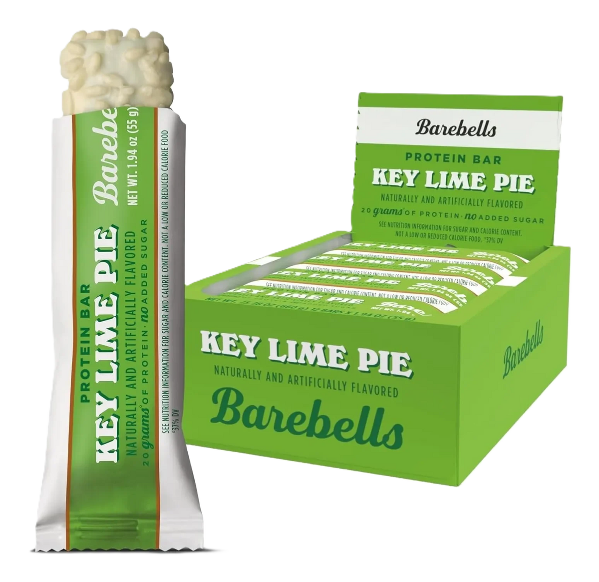 Barebells Barras de Proteina Caja 12pz Key Lime Pie