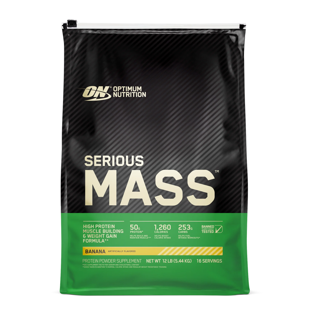 Optimum Nutrition Serious Mass 12 Libras Banana