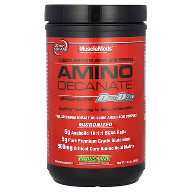 Muscle Meds Amino Decanate 30 servs sandaMuscle Meds Amino Decanate 30 servs citrus lime