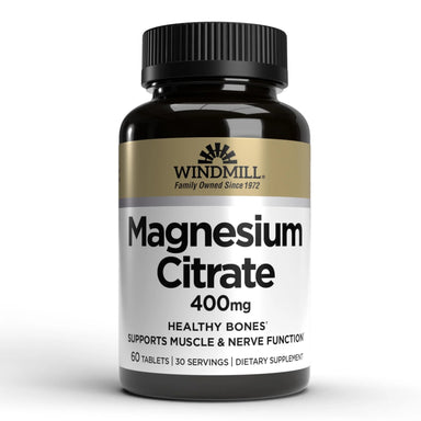 Windmill magnesium citrate 400mg. 60cap