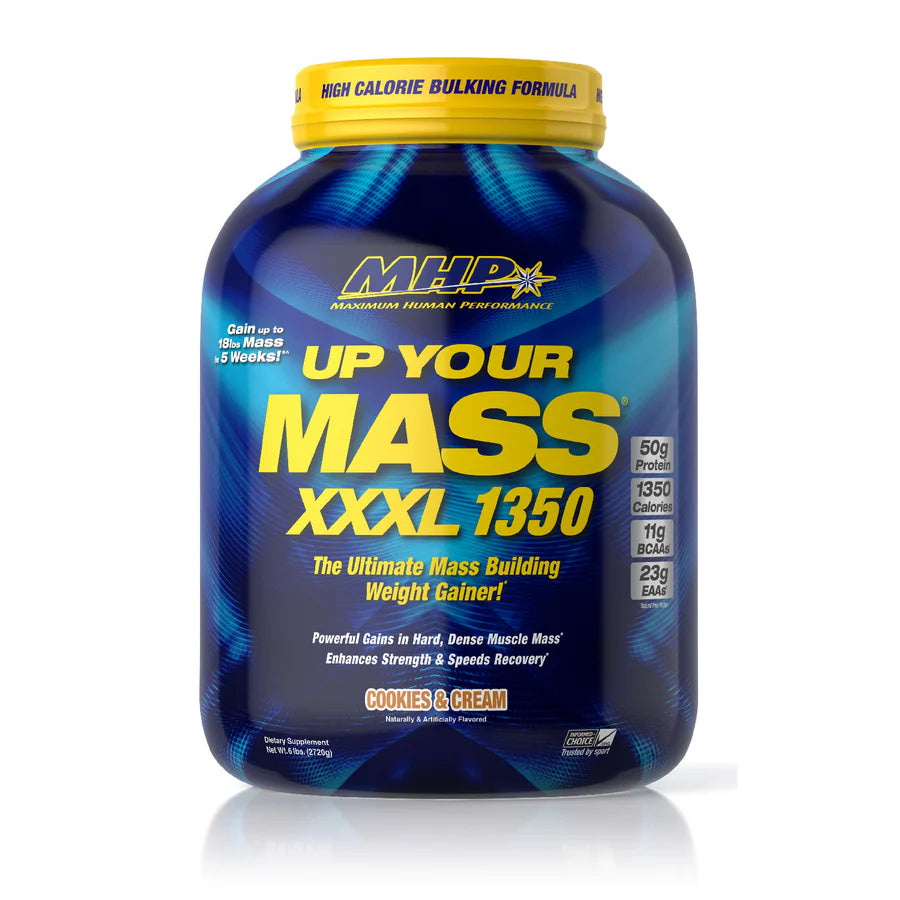 MHP Proteina Up Your Mass XXXL 1350 6 Lbs cookies and cream