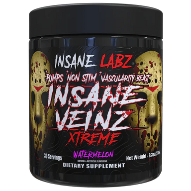 Insane Labz Veinz Xtreme Pre Entreno 30 Servicios Watermelon