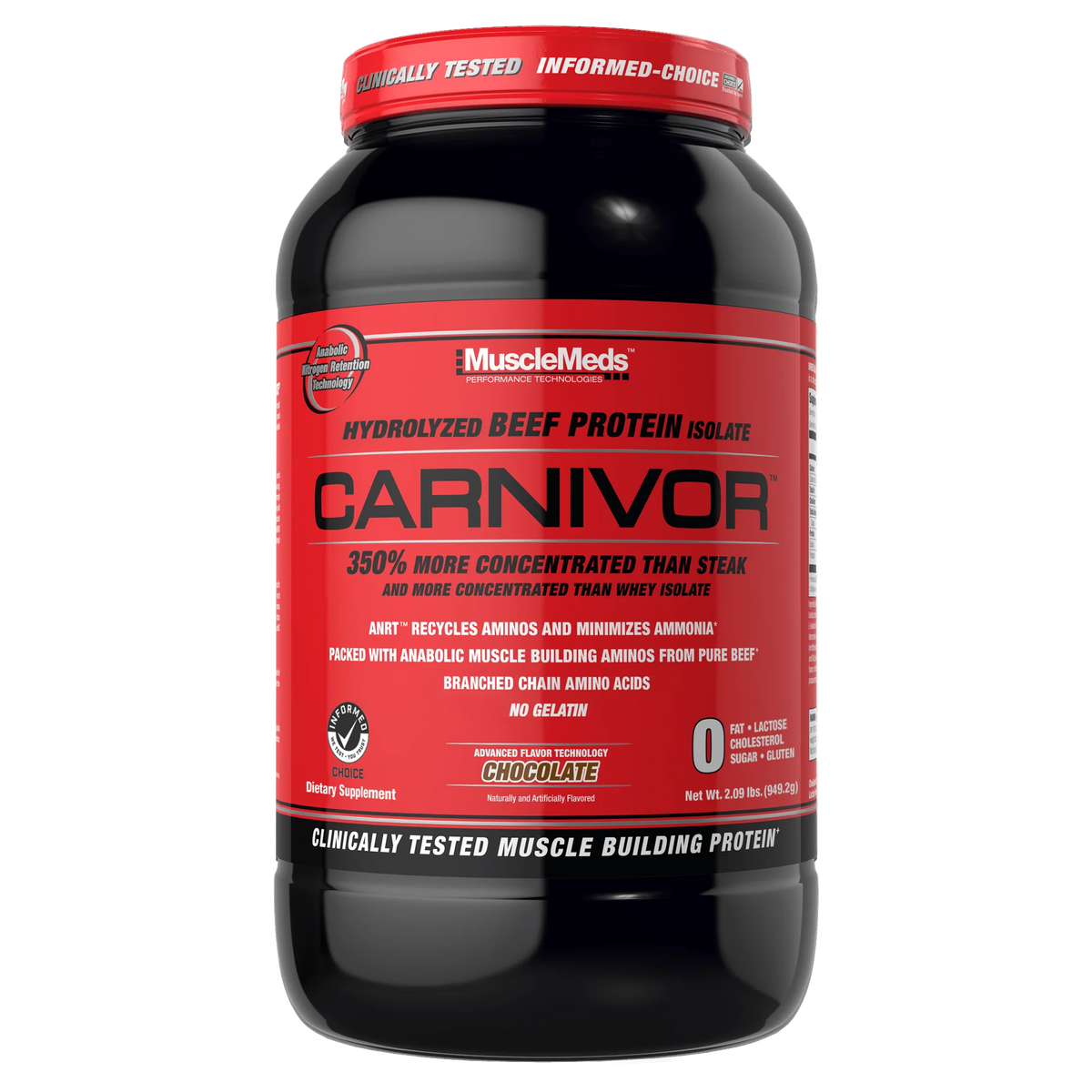 Musclemeds Proteina Carnivor 2 Libras 28 Porciones chocolate