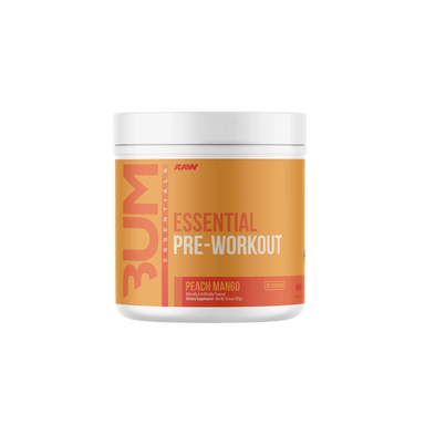 Raw Nutrition Bum Essentials Pre Entreno 30 Servicios Peach Mango