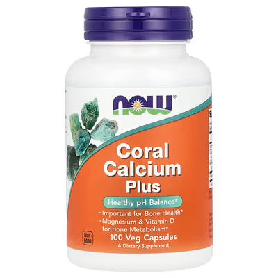 Now Foods Coral Calcium Plus 100 Capsulas