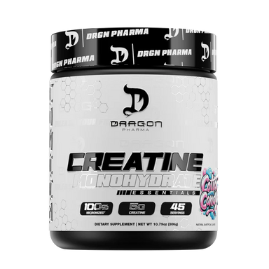 Dragon Pharma Creatina Con Sabor 306 Gr 45 Servicios Cotton Candy Portada