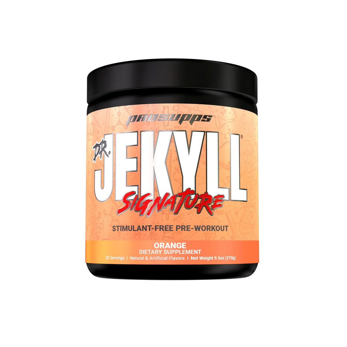 Prosupps Dr. Jekyll Signature Stim Free Pre Entreno 30 servicios orange