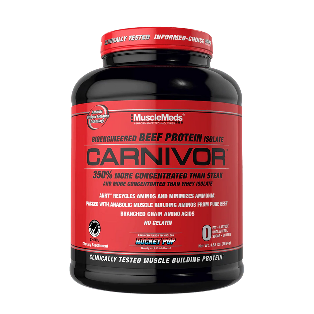 Musclemeds Protein Carnivor 4lb Rocket Pop 56 servicios