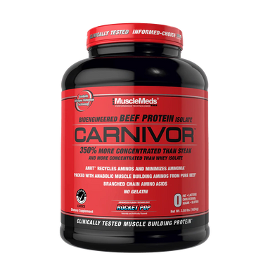 Musclemeds Protein Carnivor 4lb Rocket Pop 56 servicios