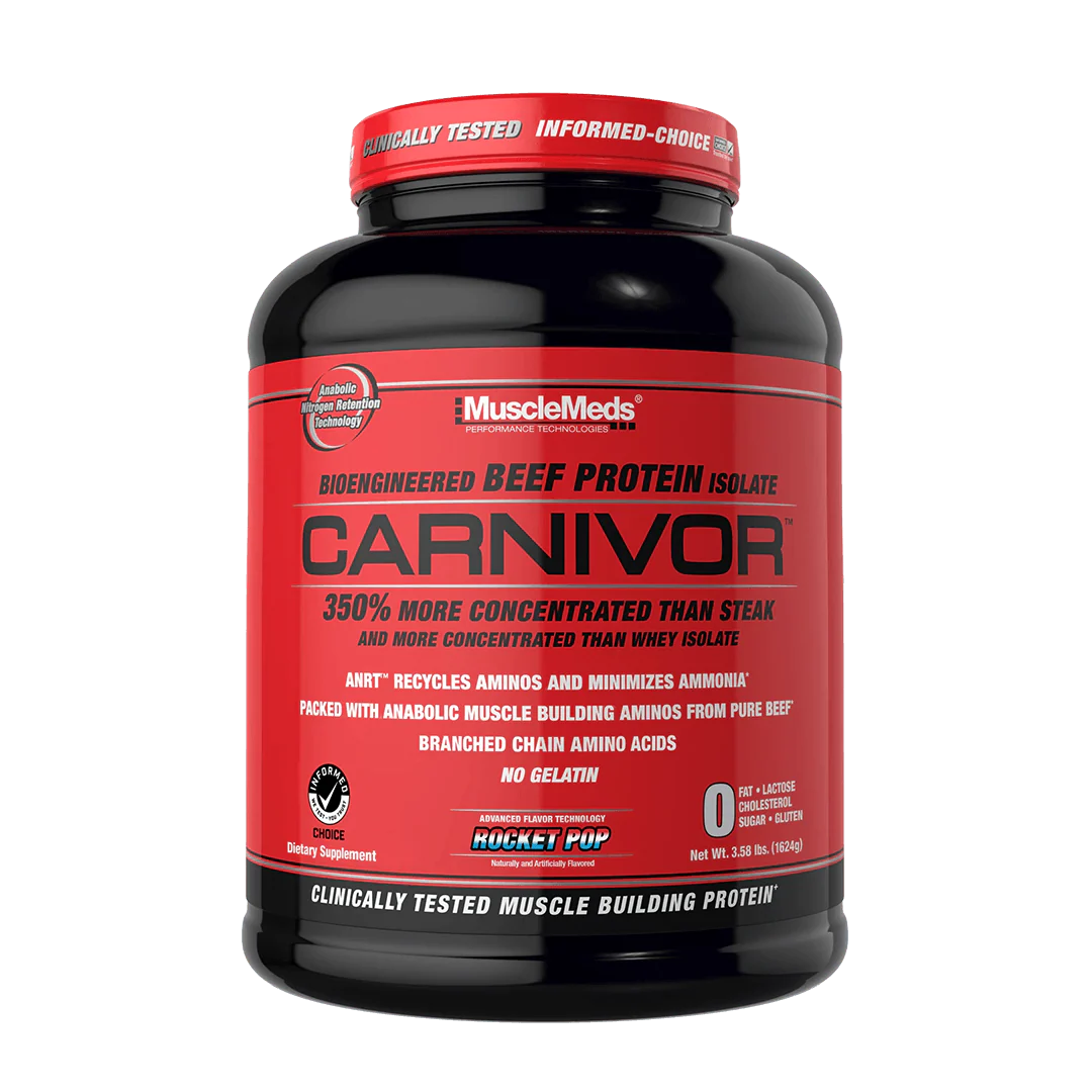 Musclemeds Protein Carnivor 4lb Rocket Pop 56 servicios