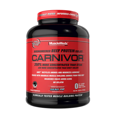 Musclemeds Protein Carnivor 4lb Rocket Pop 56 servicios