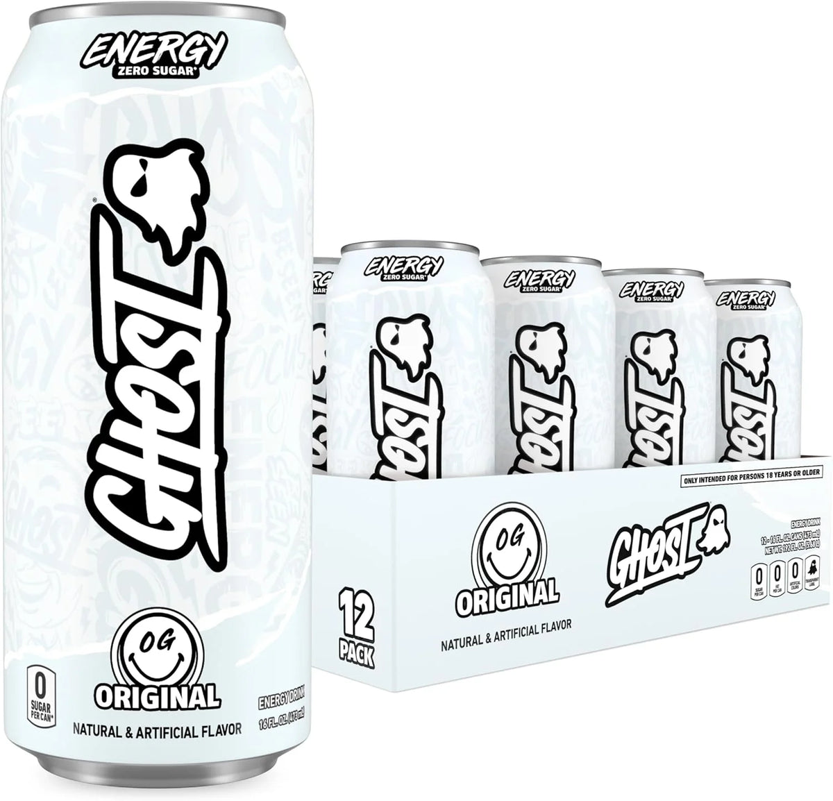 Ghost Energy Drink 12 Pack Sabor Original