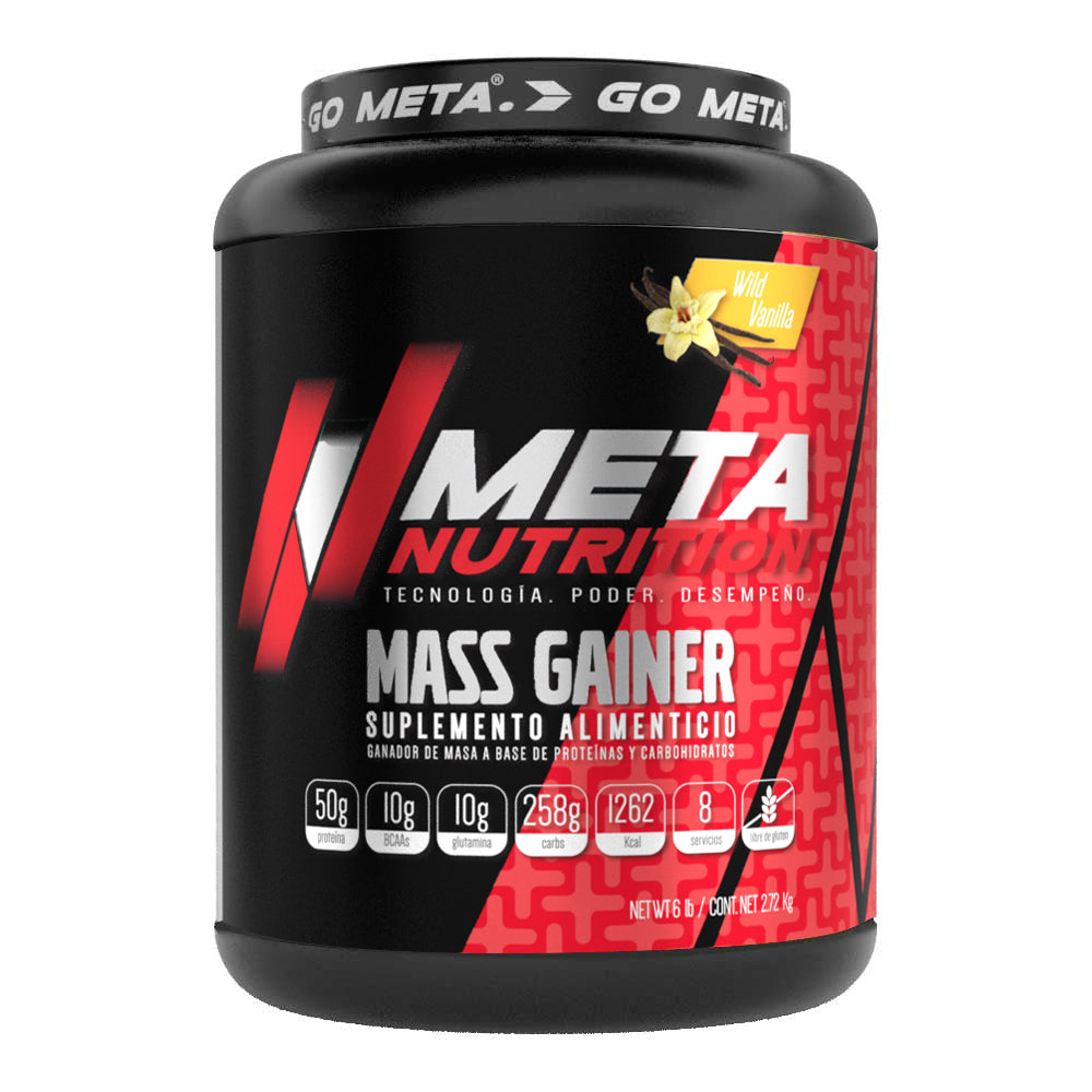 Meta Nutrition Proteina Mass Gainer 6 libras anilla