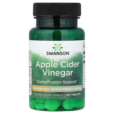 SWANSON VINAGRE DE SIDRA DE MANZANA 200MG 120 TABLETAS