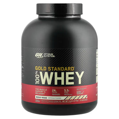 Optimum Nutrition Proteina Gold Standard 100% Whey 5 libras Rocky Road