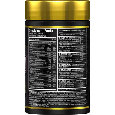 Allmax Vitaform For Women 30 Servicios informacion nutricional