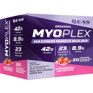 EAS Myoplex Maximum Muscle Builder 20 Packets strawberry
