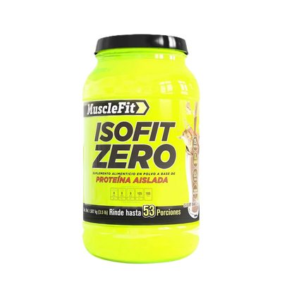 Musclefit isofit zero 3.5lb 52 porciones