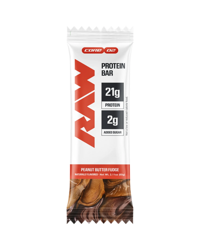 Raw Nutrition Barras de Proteina 12 pack Peanut Butter Fudge Portada 2