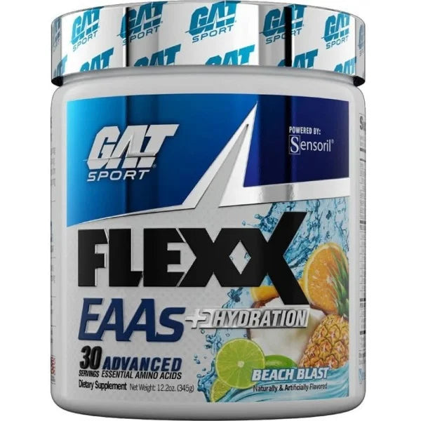 GAT Sports Flexx EAAs 30 Servicios Aminoácidos beach blast