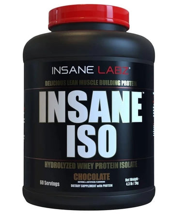 Insane Labz Insane Iso Proteina 60 servicios / 4.3lb / 2kg chocolate