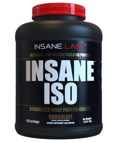 Insane Labz Insane Iso Proteina 60 servicios / 4.3lb / 2kg chocolate