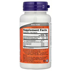 Now Foods 5-HTP 200 Mg 60 Veg Cap informacion nutricional