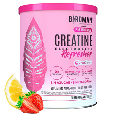 Birdman Creatina Electrolyte 300gr pink lemonade