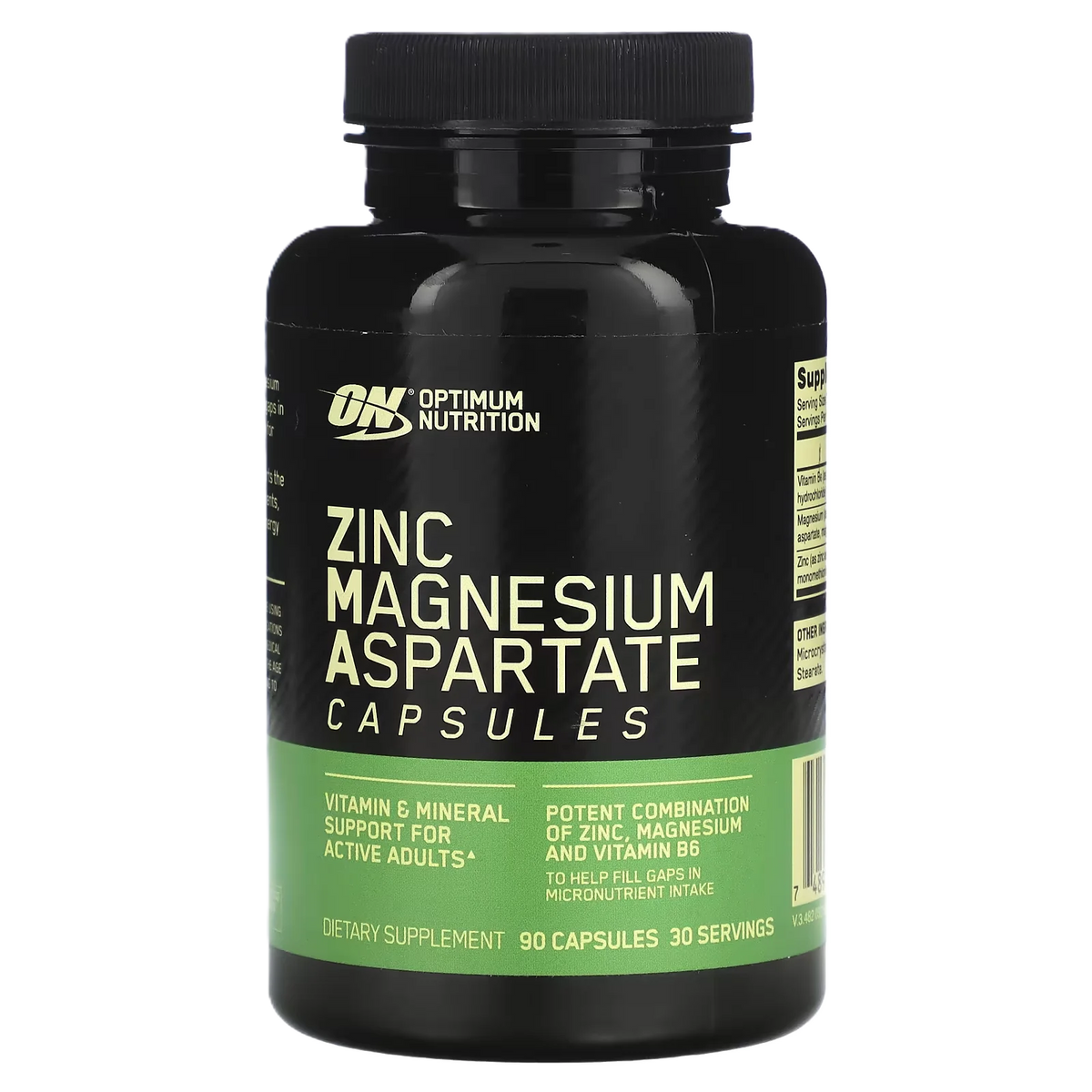 Optimum Nutrition ZMA 90 Capsulas 30 Servicios