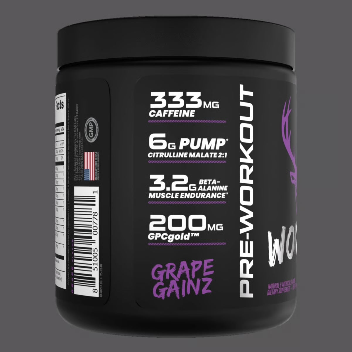 Bucked Up Pre Entreno Woke Af 30 Servicios Portada 2