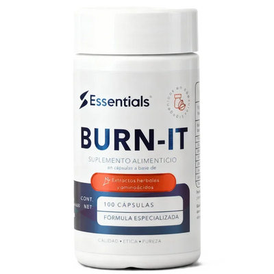 Essentials Burn It (Termogenico) 100 Capsulas Quemador