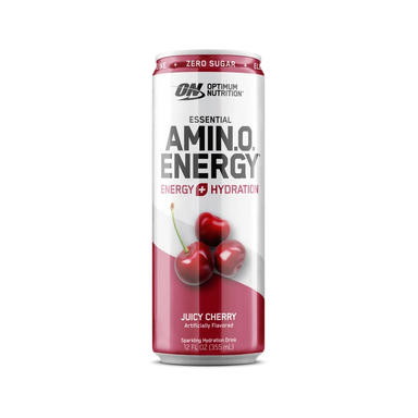 On Amino Energy 355ml 12 Pack Electrolytes Juicy Cherry