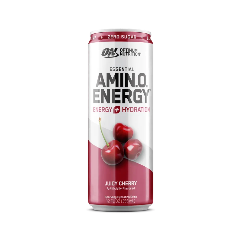 On Amino Energy 355ml 12 Pack Electrolytes Juicy Cherry