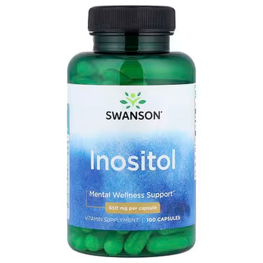 Swanson Inositol 650 Mg 100 Capsulas