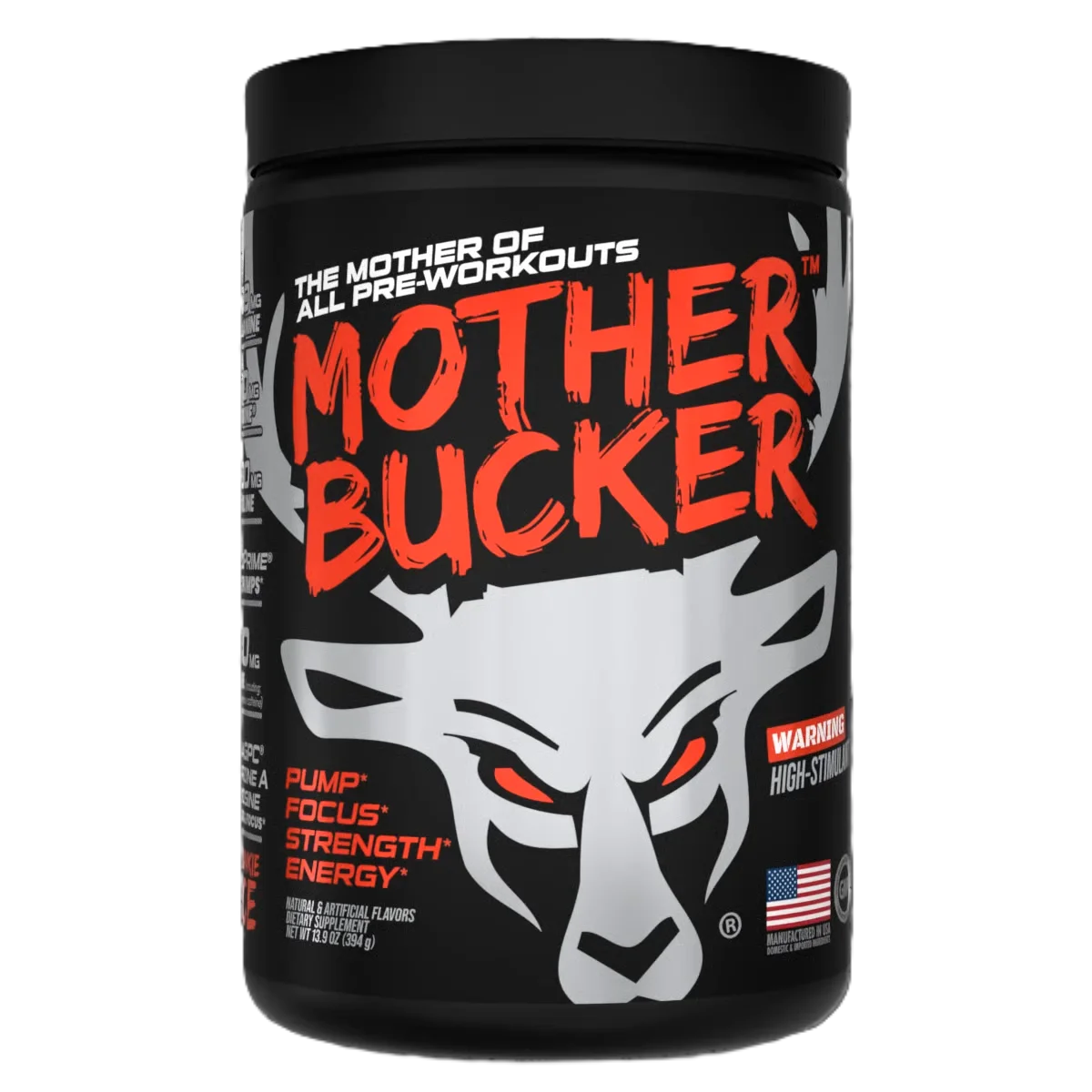 Bucked Up Mother Bucker Pre Entreno 20 Servicios Junkie juice