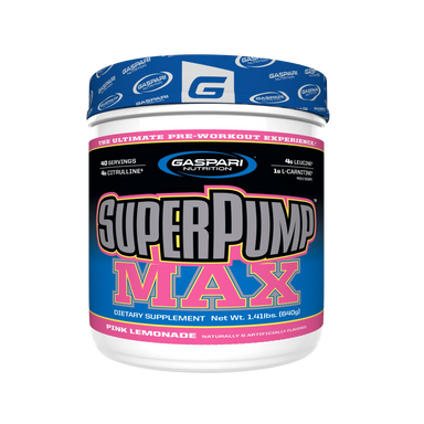 Gaspari Nutrition Super Pump Max 40 Servicios pink lemonade