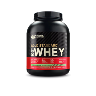 Optimum Nutrition Proteina Gold Standard 100% Whey 5 libras Chocolate Menta
