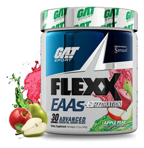 GAT Sports Flexx EAAs 30 Servicios Aminoácidos apple pear