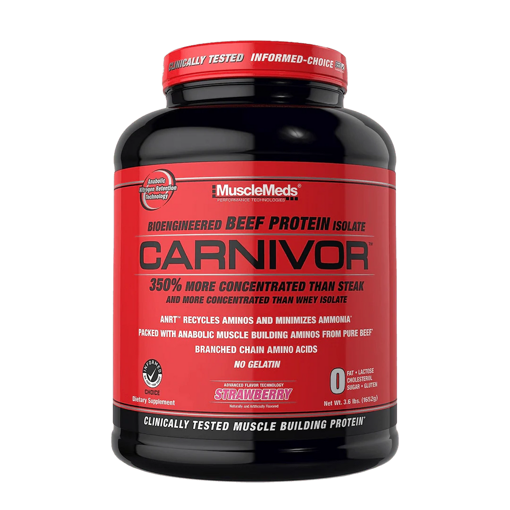MuscleMeds Proteina Carnivor 4.1 Libras 56 Servicios fresa