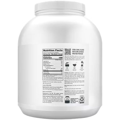 Isopure Proteina Zero Carbs 4.5 Lbs 70 Servicios Sin Sabor informacion nutricional