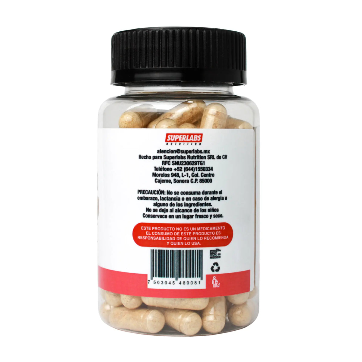 Superlabs Nutrition Fenogreco 500 mg 100 Capsulas Portada 2