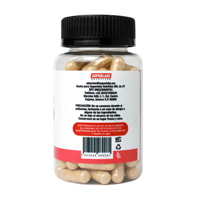 Superlabs Nutrition Fenogreco 500 mg 100 Capsulas Portada 2