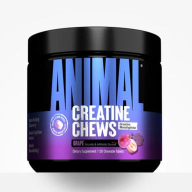 Universal Animal Chews Creatina 120 Capsulas grape
