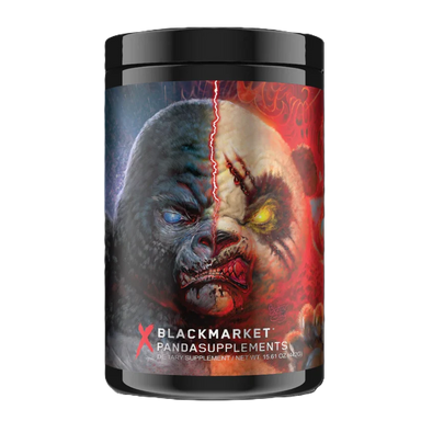 Panda Blackmarket Pre-Workout Red Gummy Bear 20 Servicios