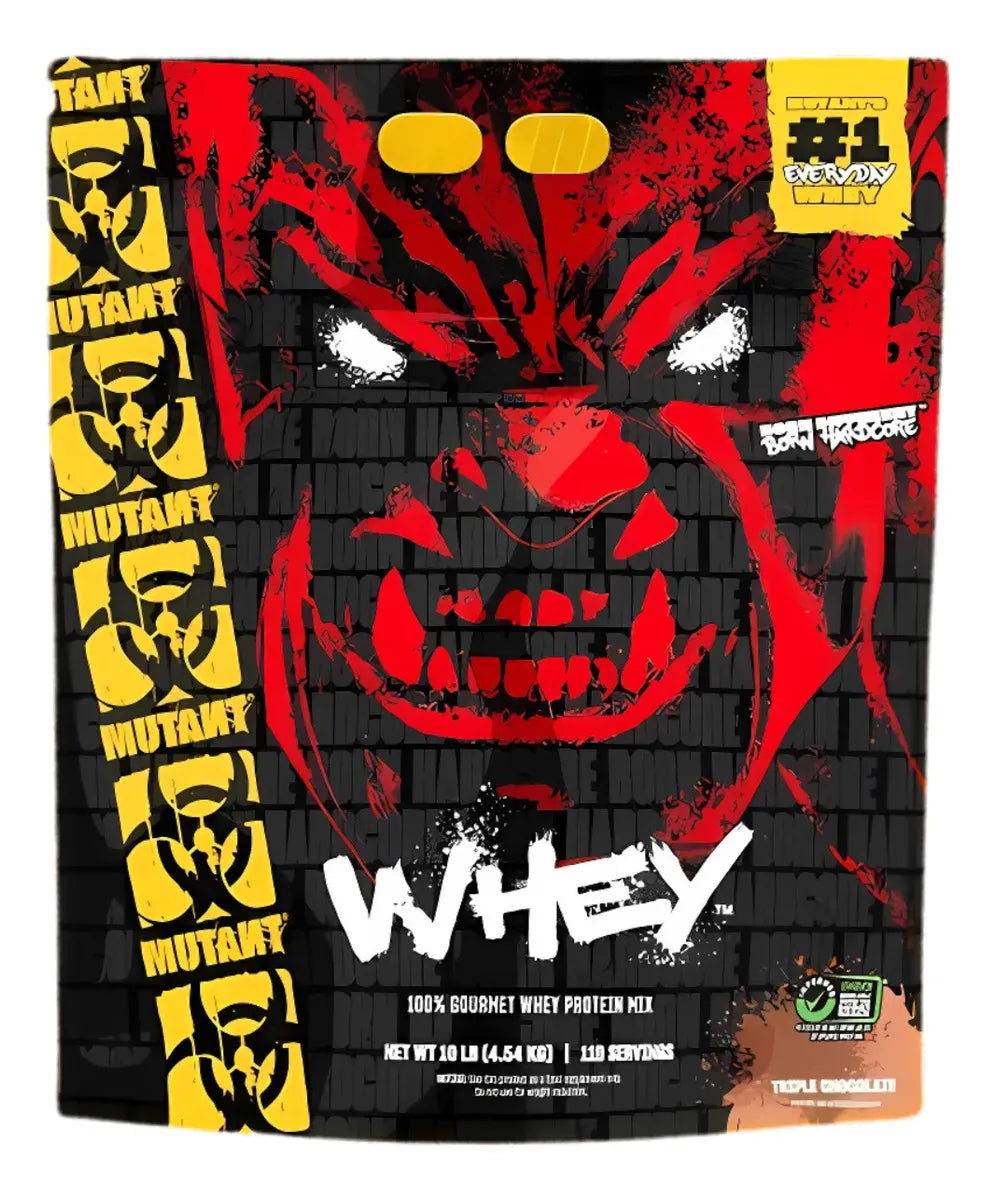 Mutant Whey Proteina En Polvo Costal 10 Lbs / 119 Servicios Triple Chocolate Portada
