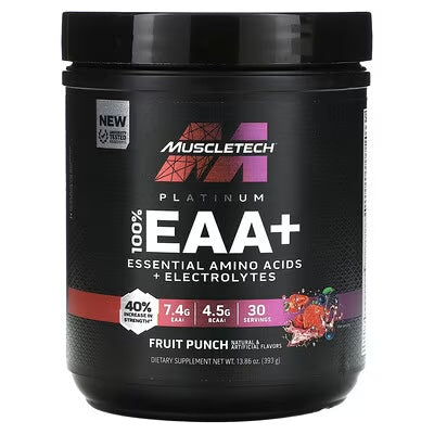 Muscletech 100% EAA+ Essential Aminoácidos Fruit punch