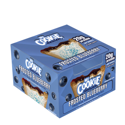 Raw Nutrition My Cookie Dealer Toaster Pastry 12 pack Frosted blueberry Portada
