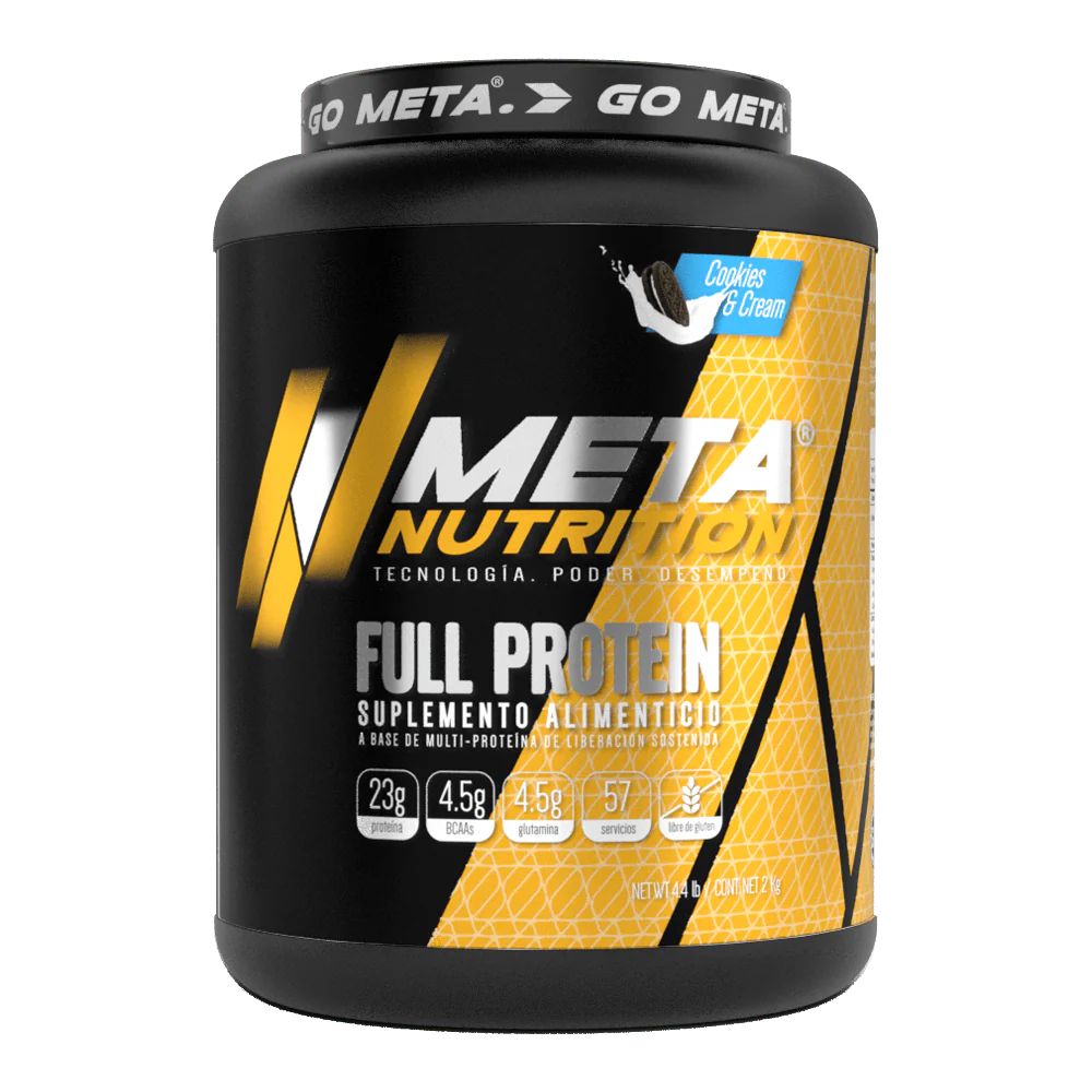 Meta Nutrition Full Protein 4.4 libras Cookies and Cream