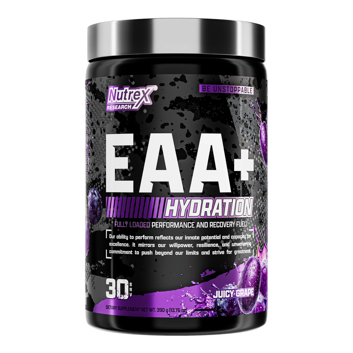 Nutrex Warrior EAA + Hydration 30 Servicios juicy grape
