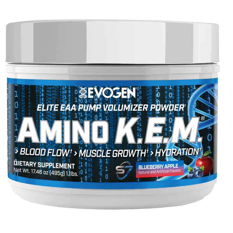 Evogen Amino KEM Eaa y Bcaa 30 Servicios blueberry apple